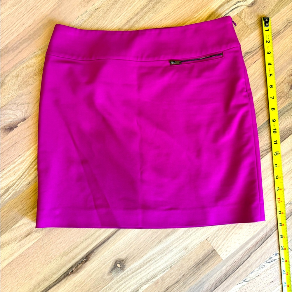 Ann Taylor Hot Pink Pencil Skirt